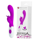 Vibrador Ponto G Butterfly Kiss com Estimulador Clitoriano – Pretty Love